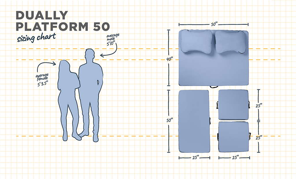 HEST Mattress Dually Platform 50