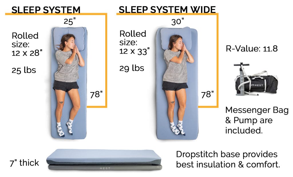 HEST Mattress Hest Sleep System