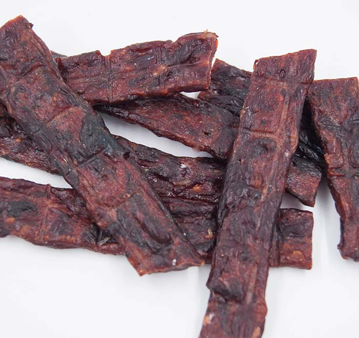 Hi-Country Snack Foods Inc. Bison Jerky 2.25 oz. Bison Huckleberry Vodka with Pepper Jerky