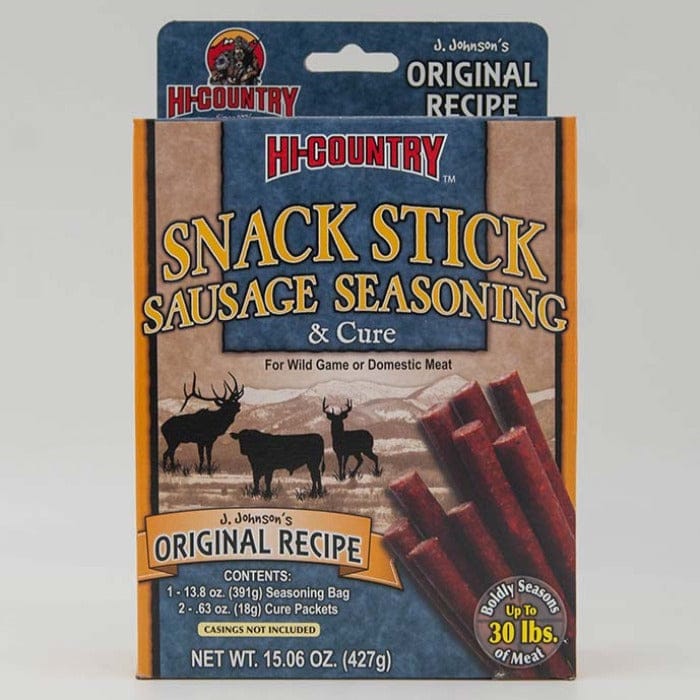 Hi-Country Snack Foods Inc. Wild Game Seasonings Kit Wild Game Original Flavor Snack Stick Sausage Seasoning & Cure Kit
