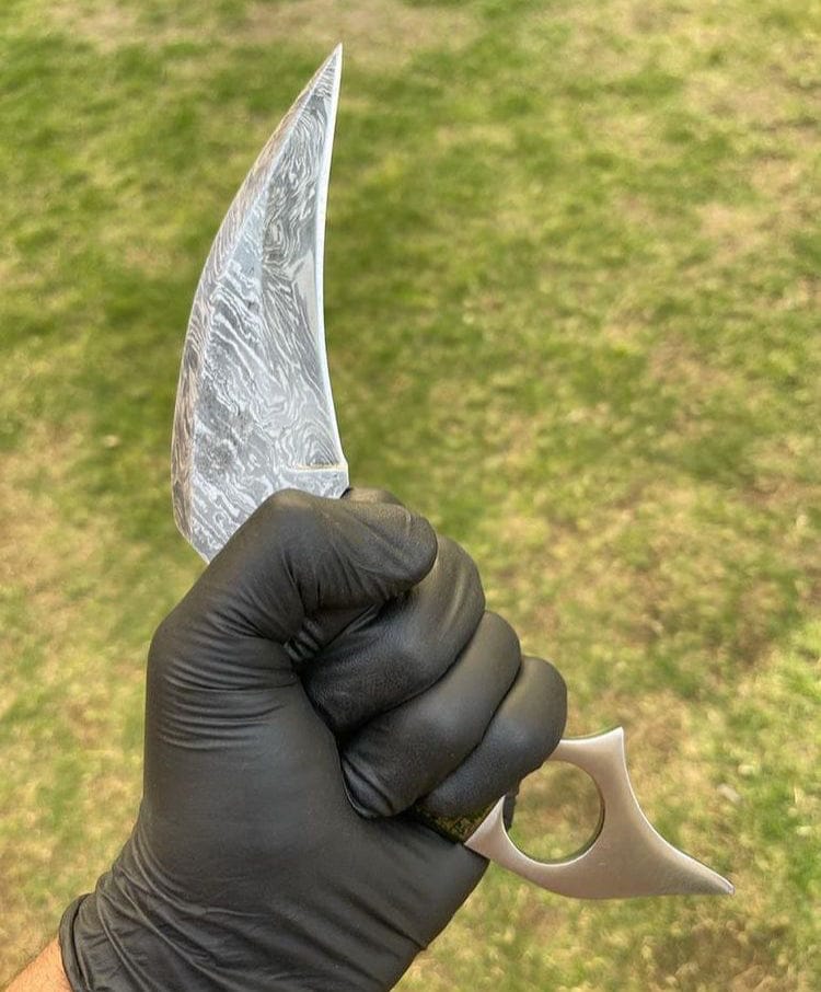 cskforged Karambit Handmade Damascus steel karambit knife