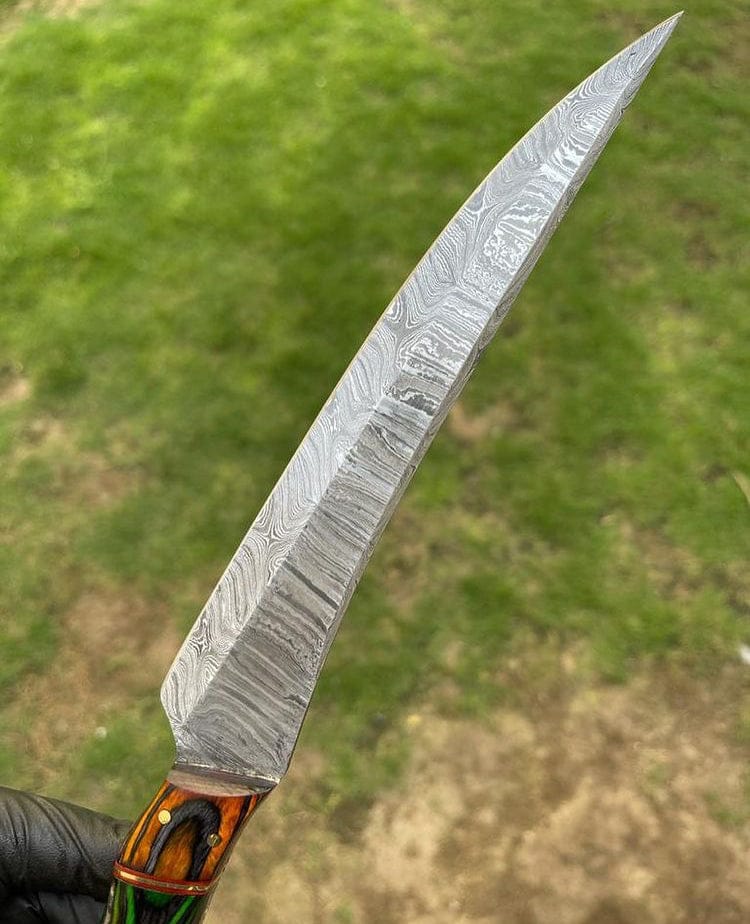 cskforged Custom Handmade Flexible Damascus Steel Fillet knife