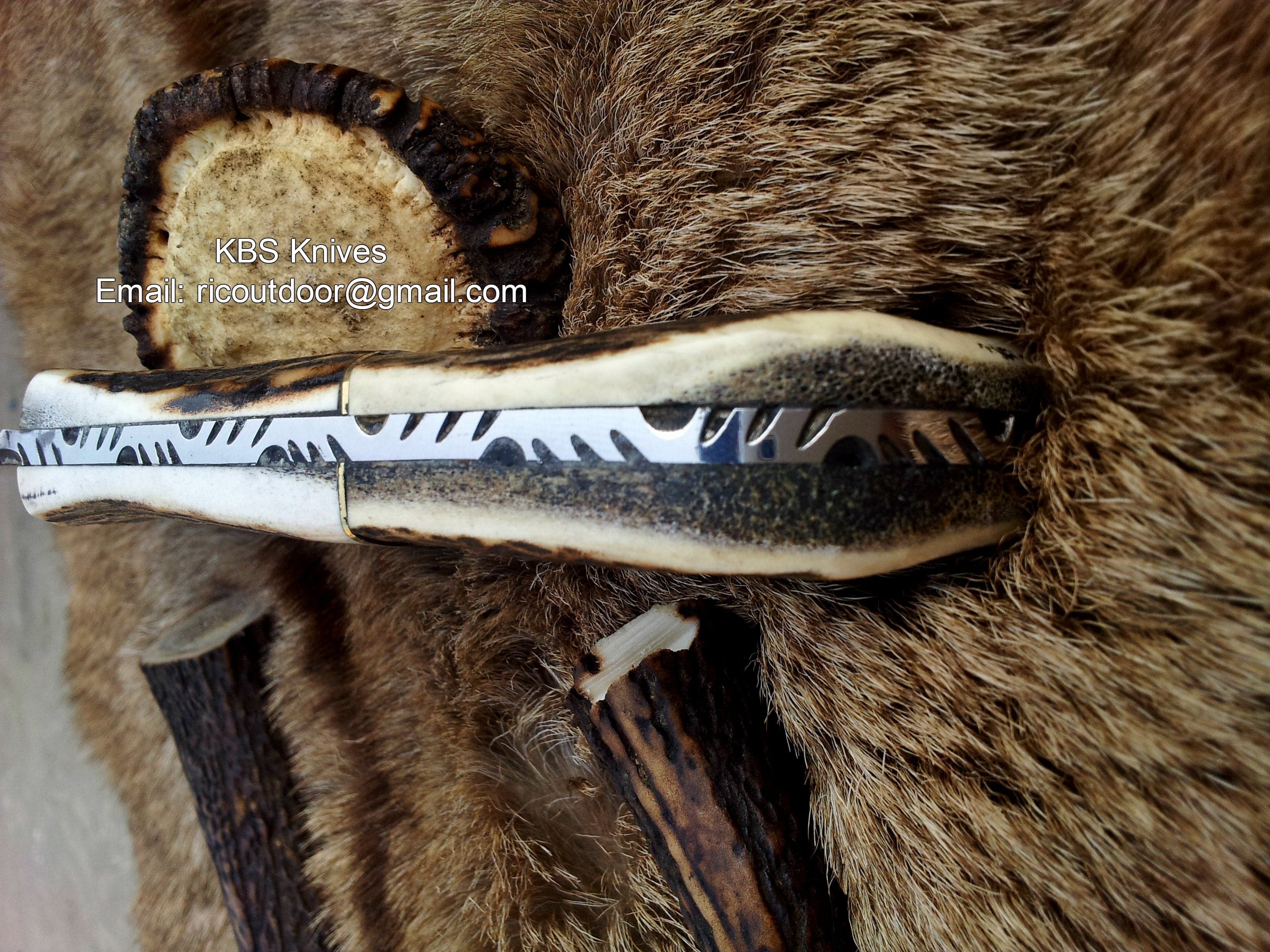 KBS Knives Store Axe Damascus Hand Made Mini Axe
