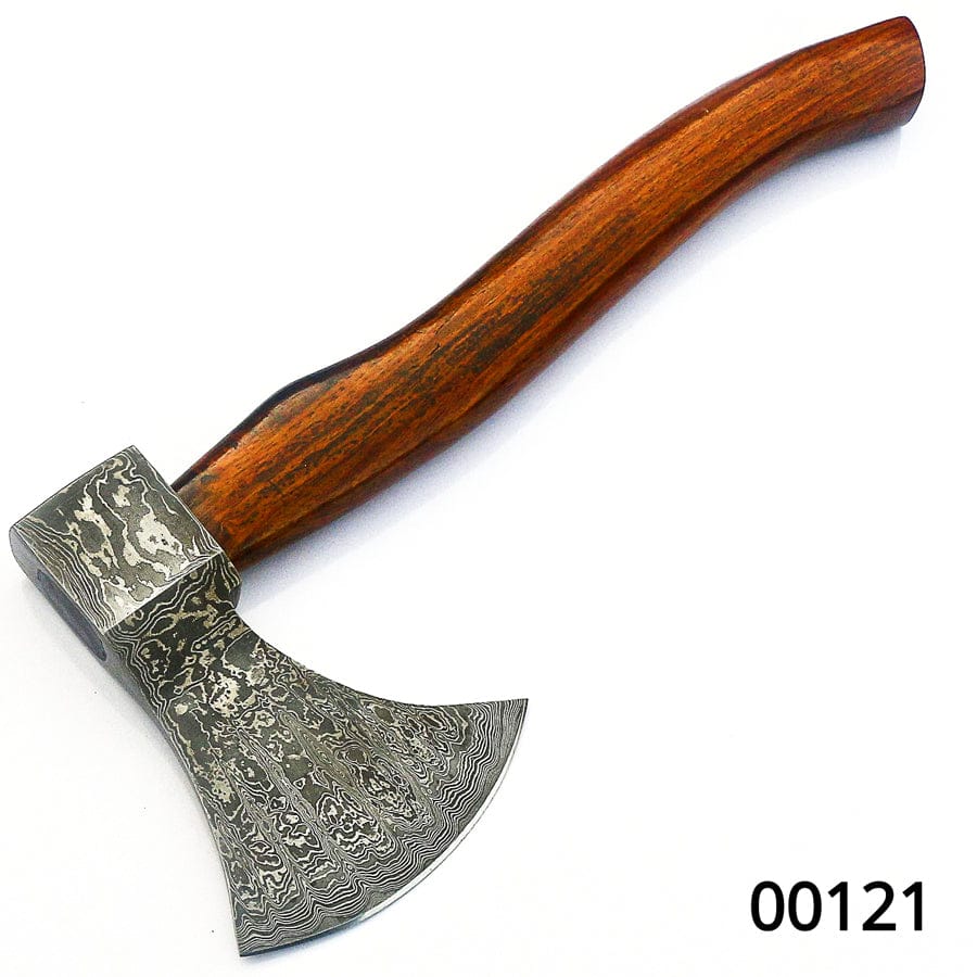 KBS Knives Store Axe Damascus Steel Tomahawk 00121