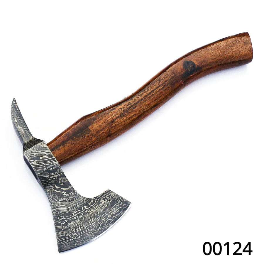 KBS Knives Store Axe Damascus Steel Tomahawk 00124