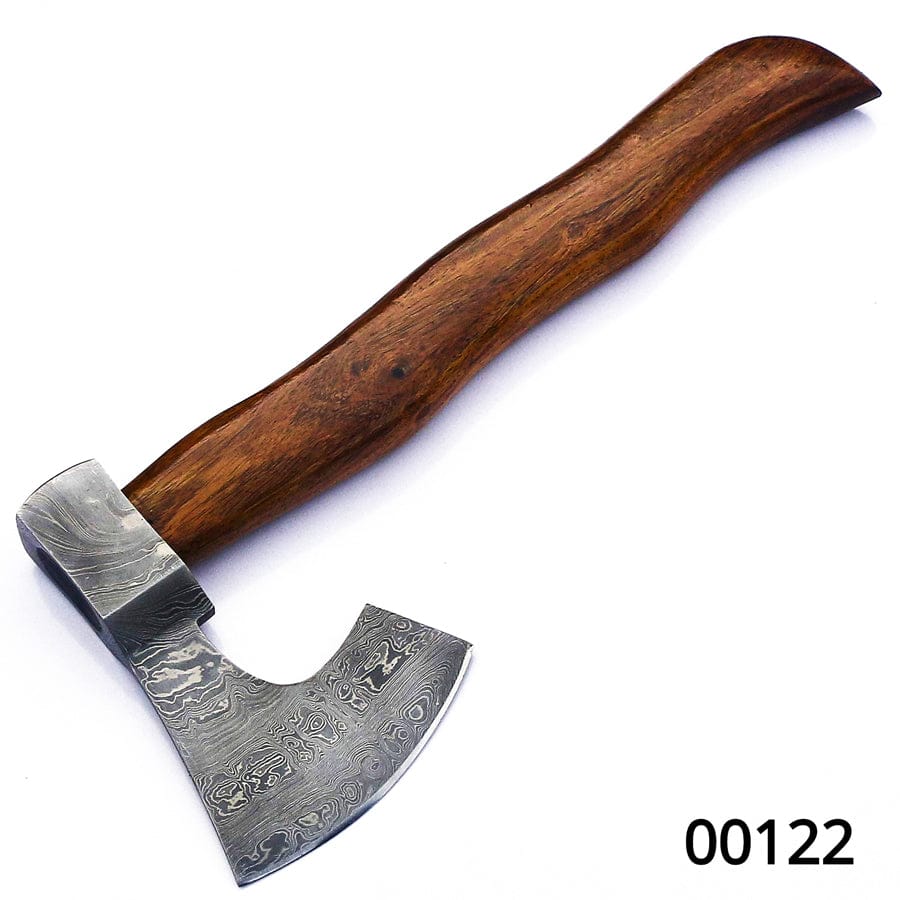 KBS Knives Store Axe Damascus Steel Tomahawk
