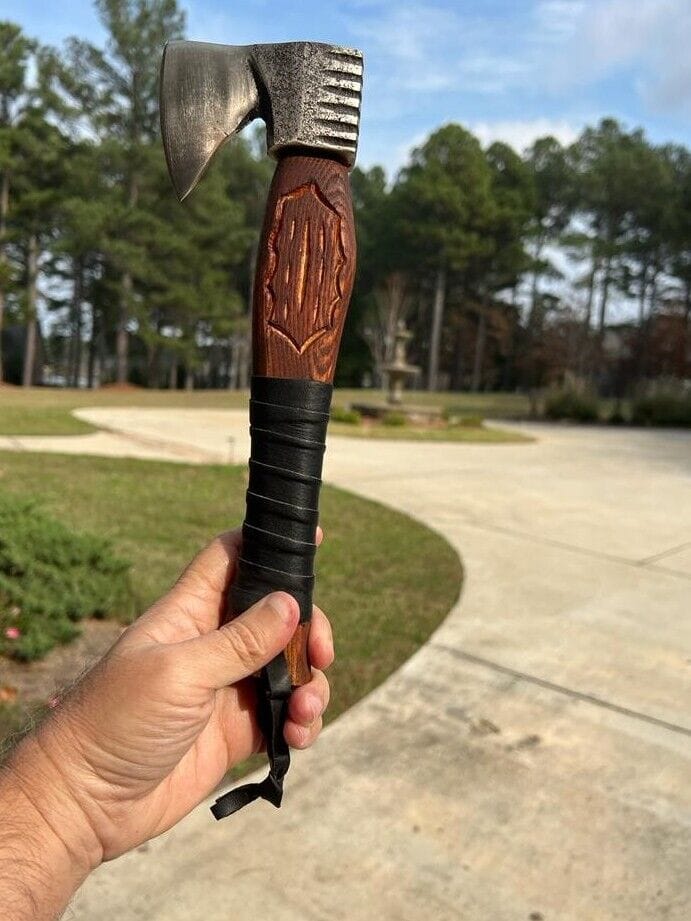 KBS Knives Store Axe Native American Tomahawk Axe – "The Sentinel"
