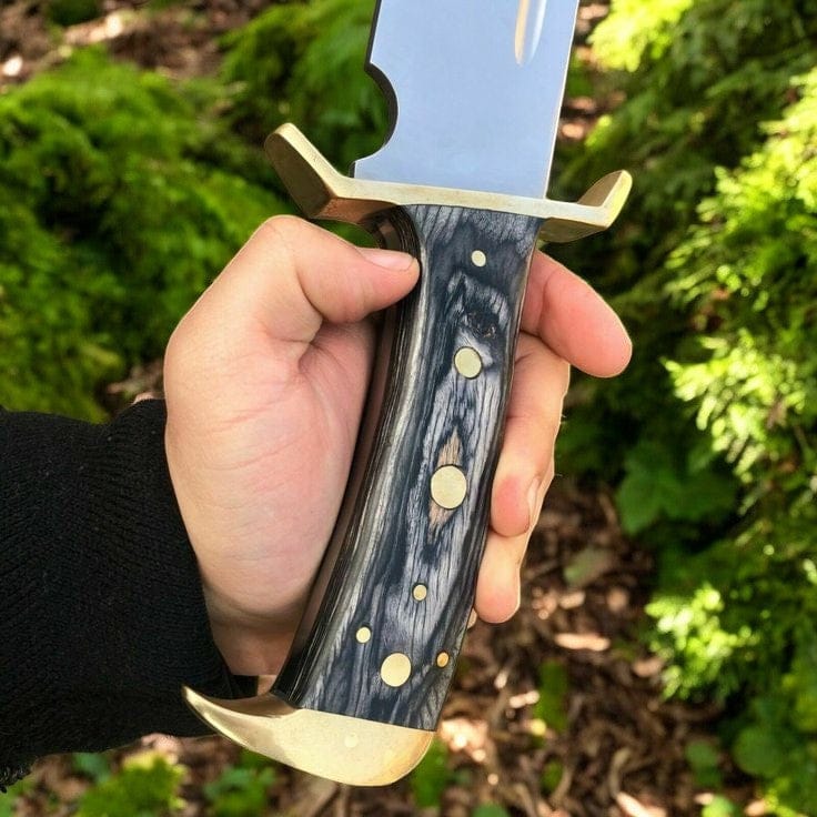 KBS Knives Store Bowie Knives Custom Handmade Best Bowie Knife – 16" D2 Steel