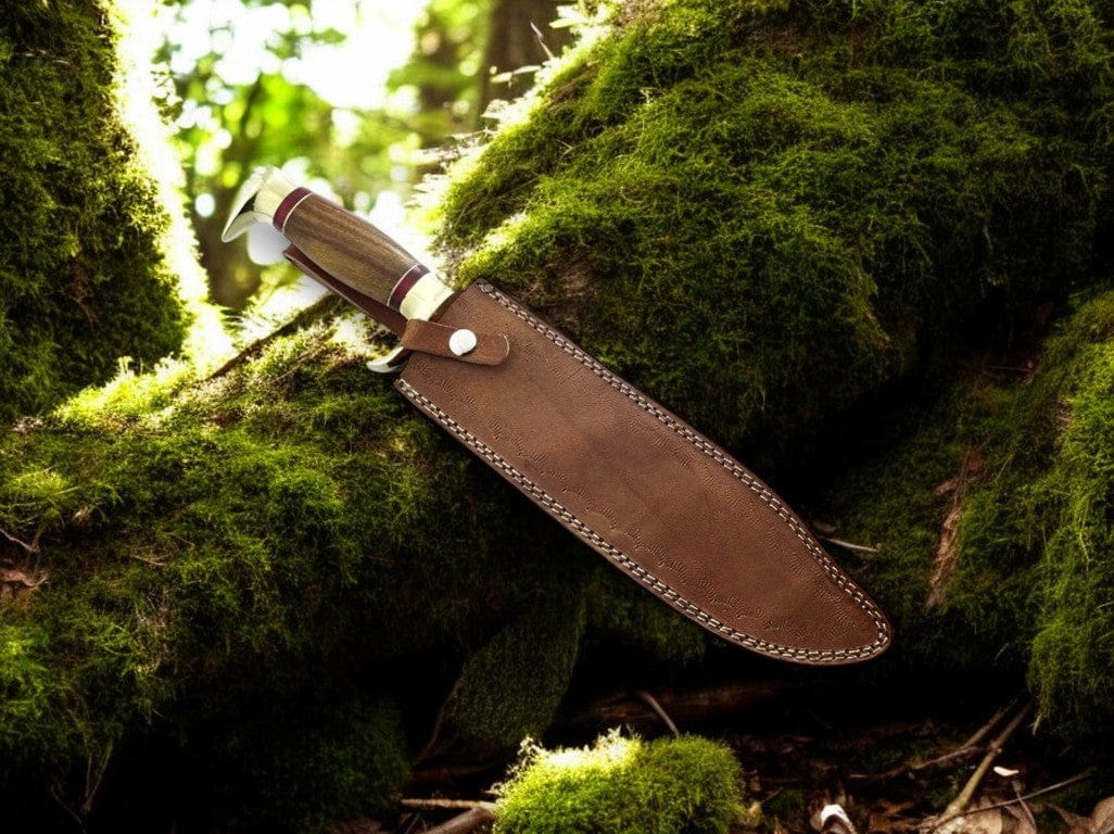 KBS Knives Store Bowie Knives Custom Handmade Best Bowie Knife for Sale – 17" D2 Steel