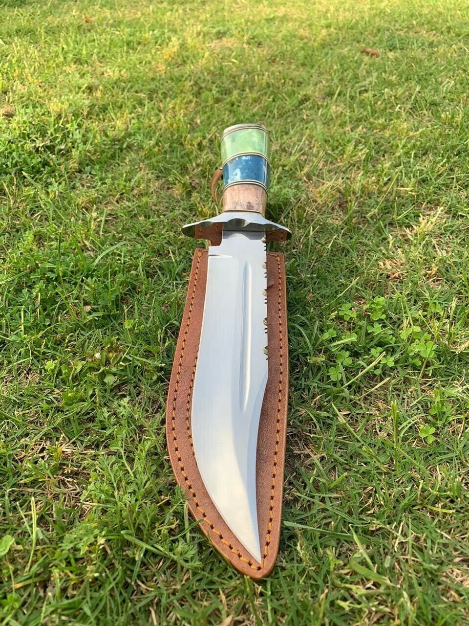 KBS Knives Store Bowie Knives Custom Handmade D2 Tool Steel Hunting Bowie Knife