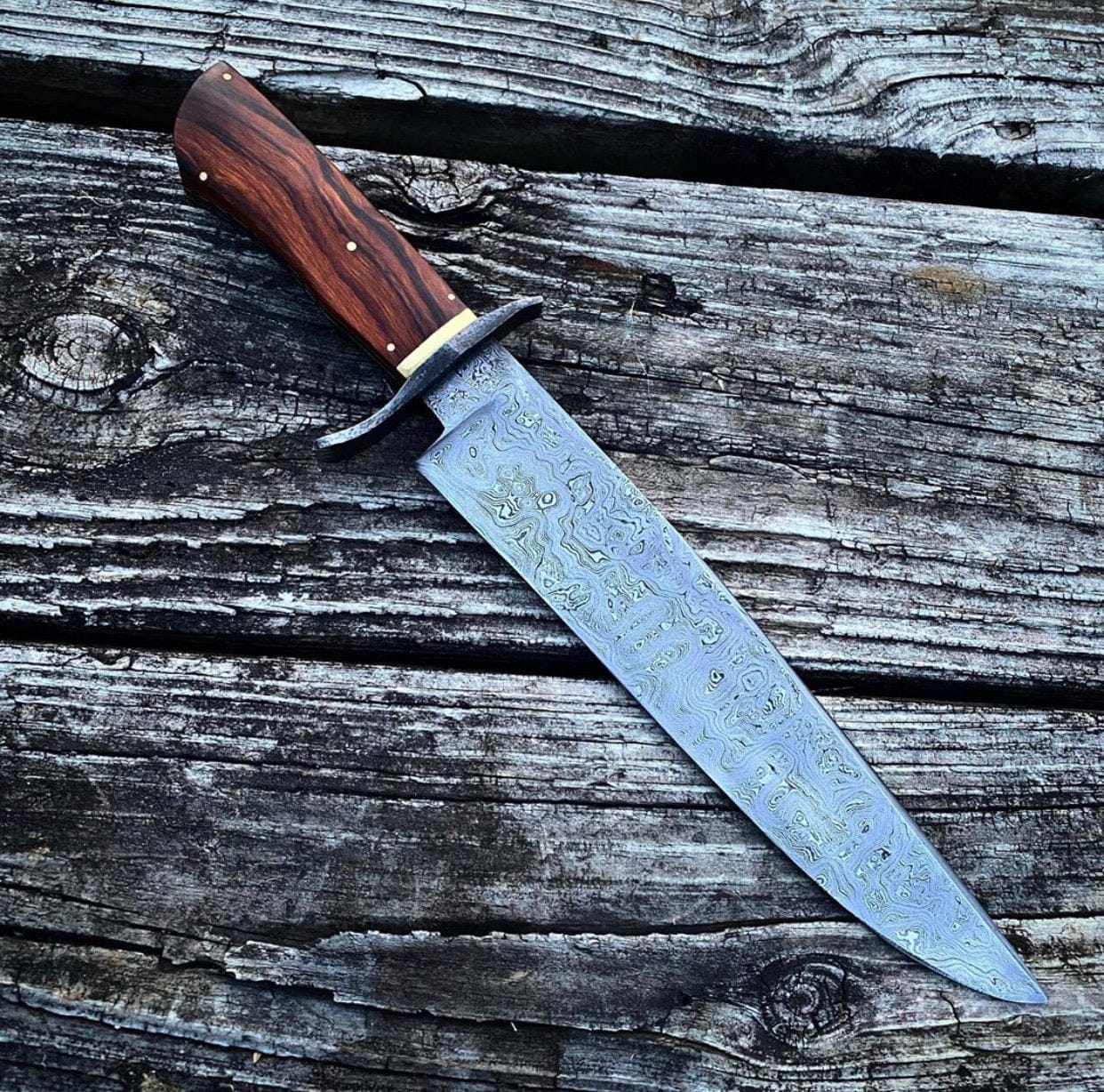KBS Knives Store Bowie Knives Damascus Bowie Knife