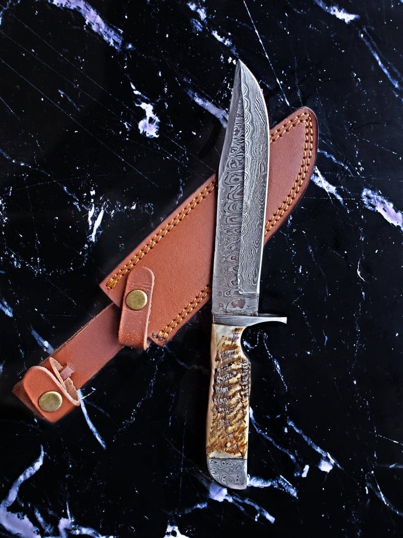 KBS Knives Store Bowie Knives Damascus Bowie Knife