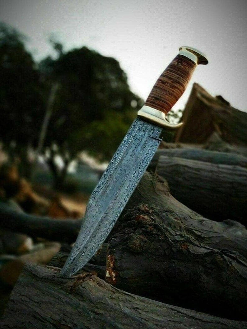 KBS Knives Store Bowie Knives Handmade Damascus Bowie