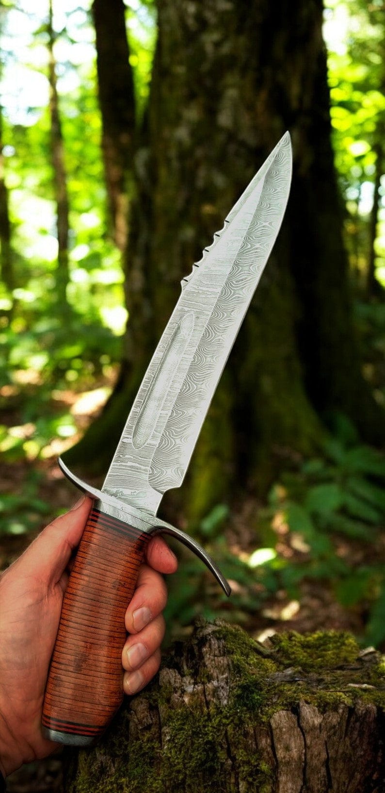 KBS Knives Store Bowie Knives Ironwood Raider – Custom Handmade Bowie Knife