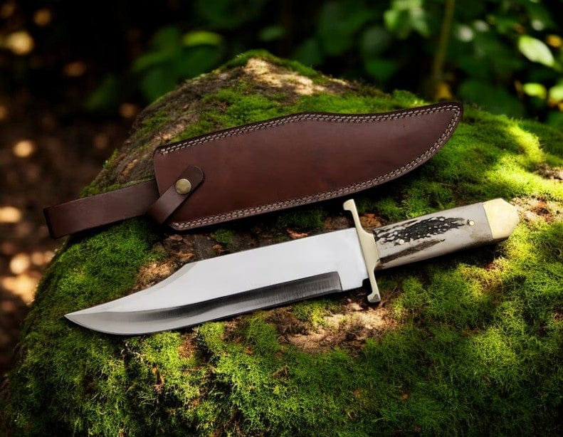 KBS Knives Store Bowie Knives Mountain King Classic Hunting Bowie Knife – A Timeless Outdoor Companion