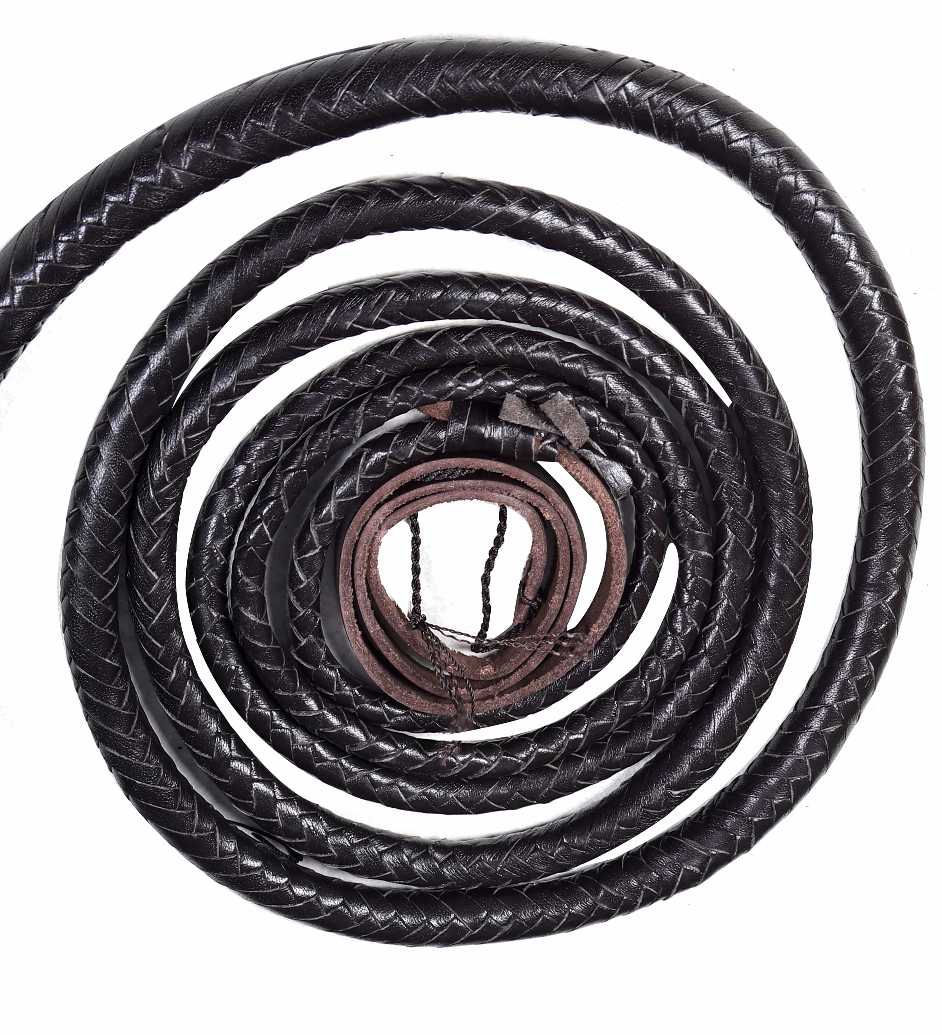 KBS Knives Store Bull Whips Choco Black Leather Bullwhip – Buy Online (4ft–16ft)