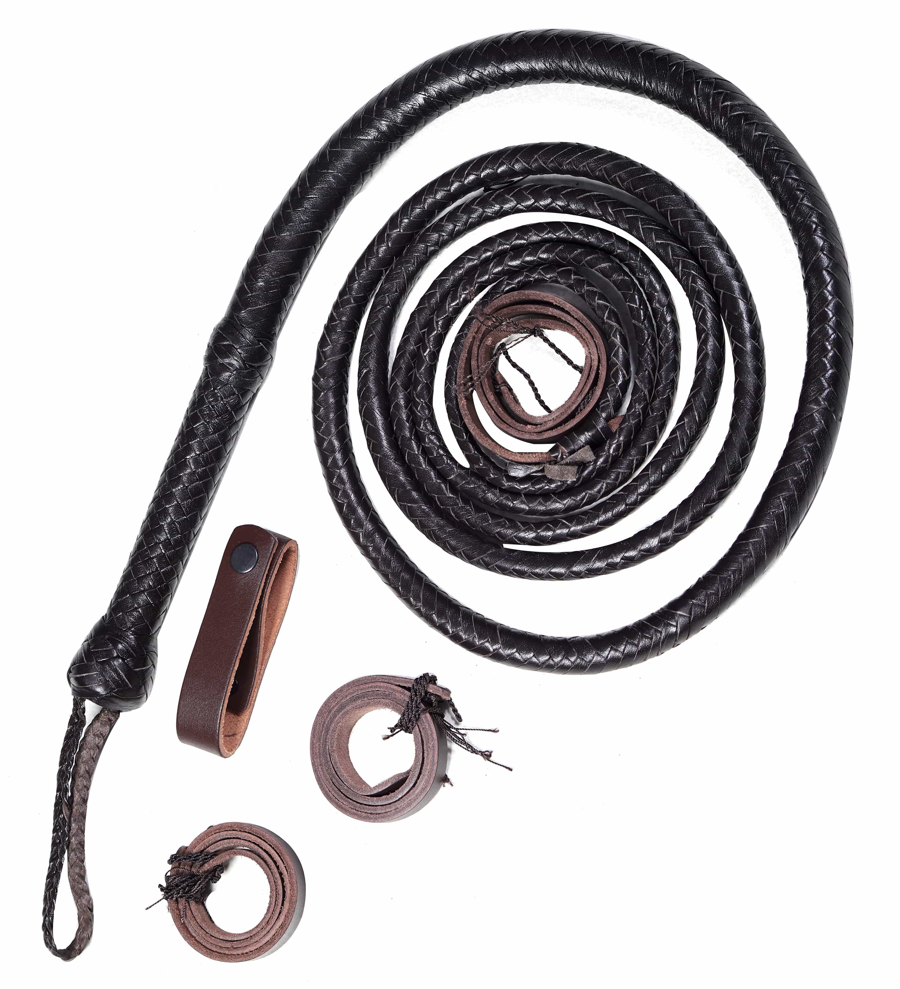 KBS Knives Store Bull Whips Choco Black Leather Bullwhip – Buy Online (4ft–16ft)