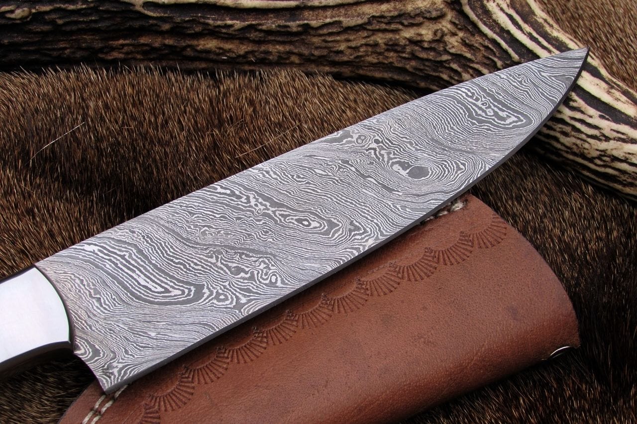KBS Knives Store Chef Knife Damascus Blade Chef Knife
