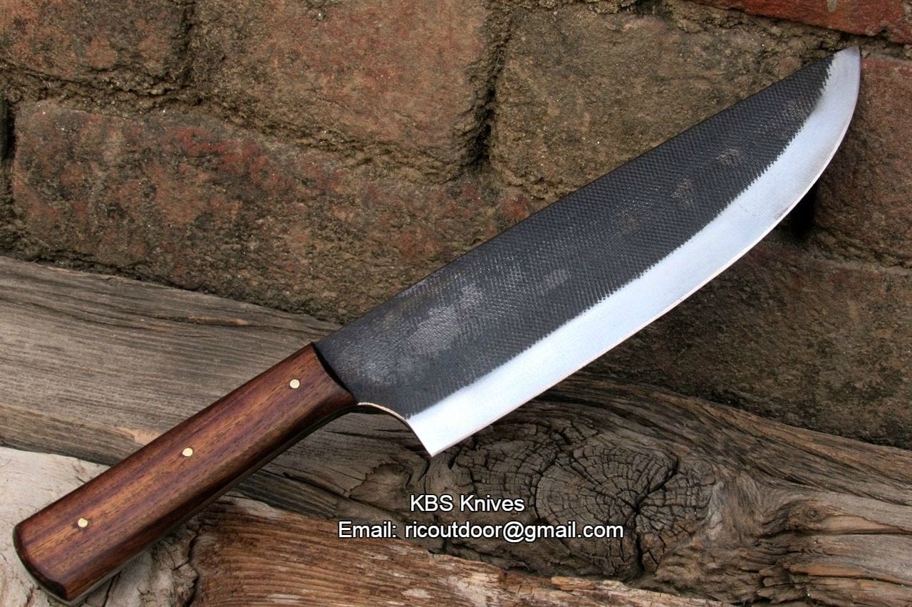 KBS Knives Store Chef Knife HAND FORGED TOOL STEEL CHEF KNIFE