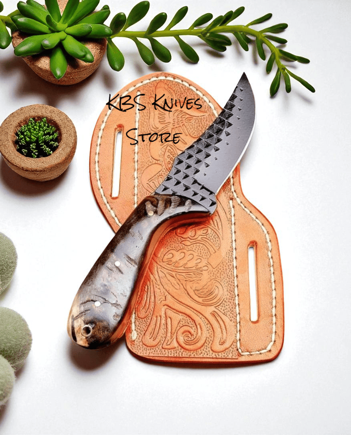 KBS Knives Store Cowboy Knife Cowboy Daily Carry Knife – 7.5" Rasp Steel w/ Sheath