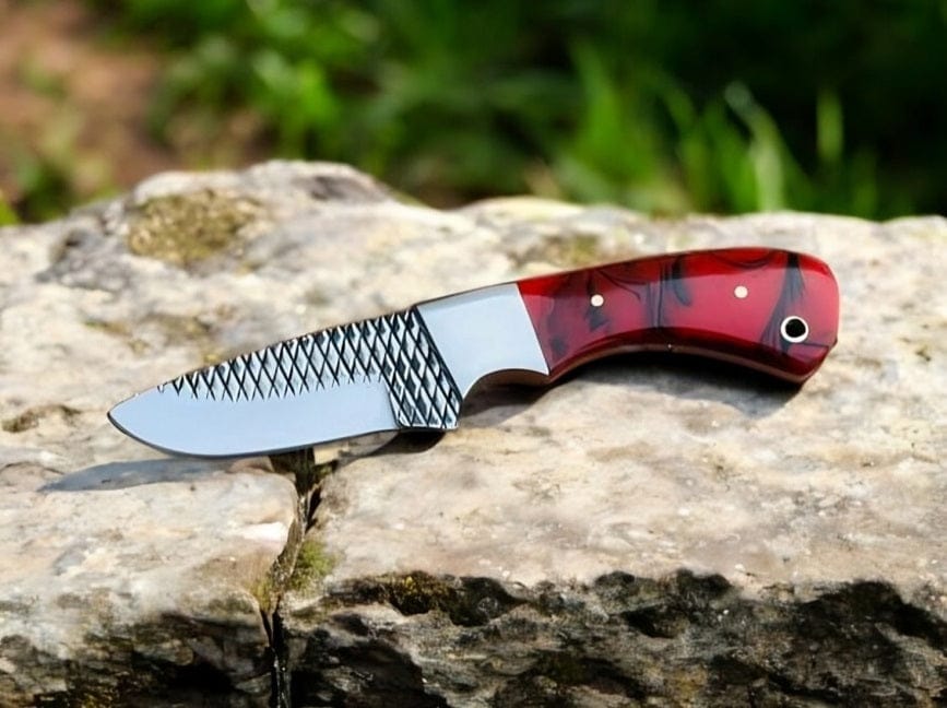 KBS Knives Store Cowboy Knife Old West Cowboy Belt Knife – Resin Handle with Sheath