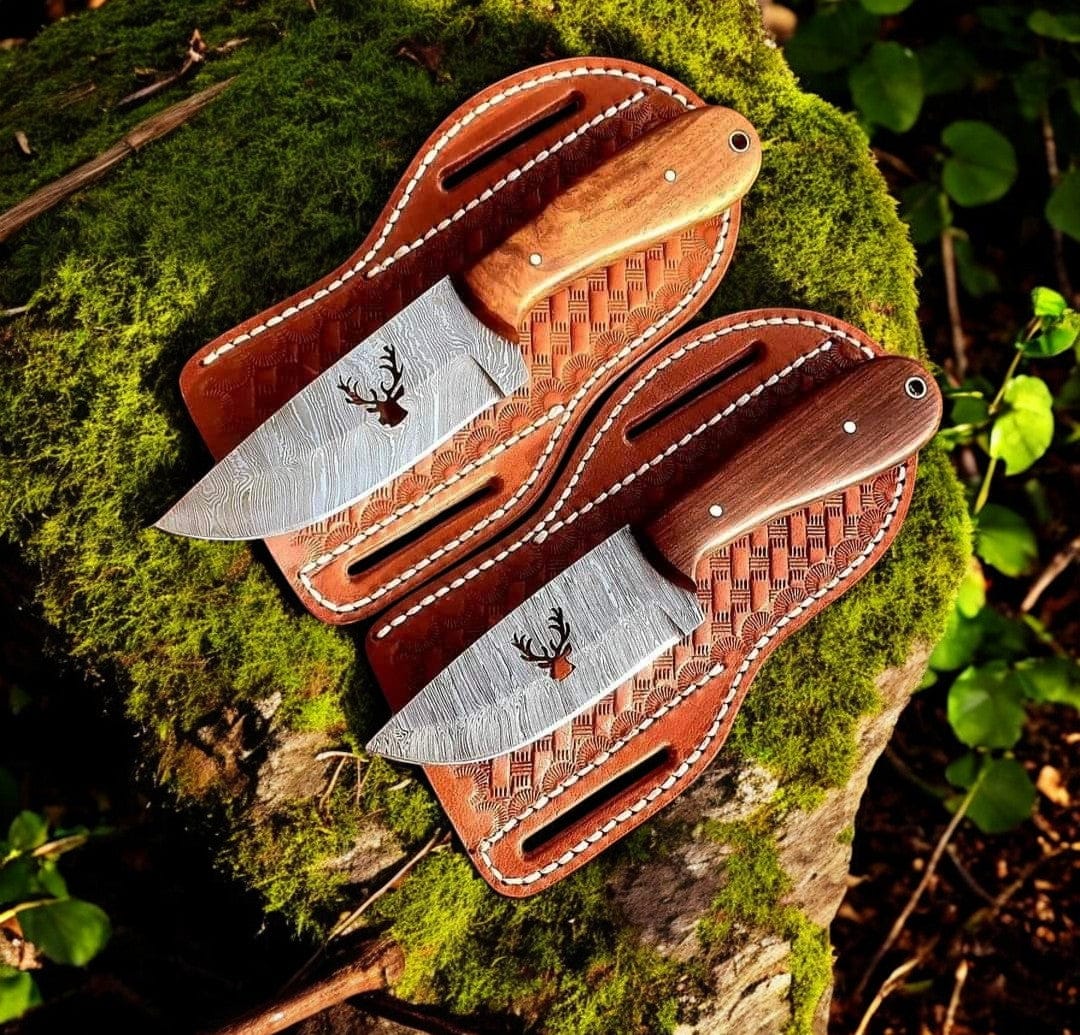 KBS Knives Store Cowboy Knife Ranch Cowboy Knives and Sheaths – Handmade Wirecut Damascus Blades