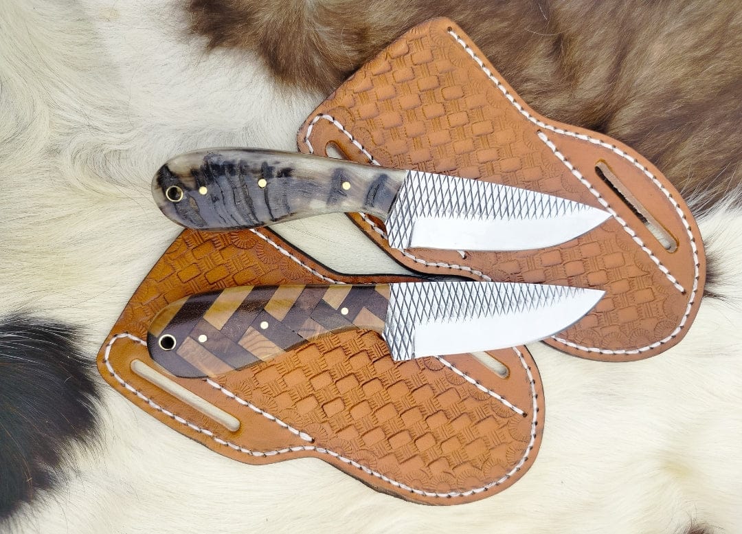 KBS Knives Store Cowboy Knife Western Knives - Handcrafted Sheep Horn & Wood Blades