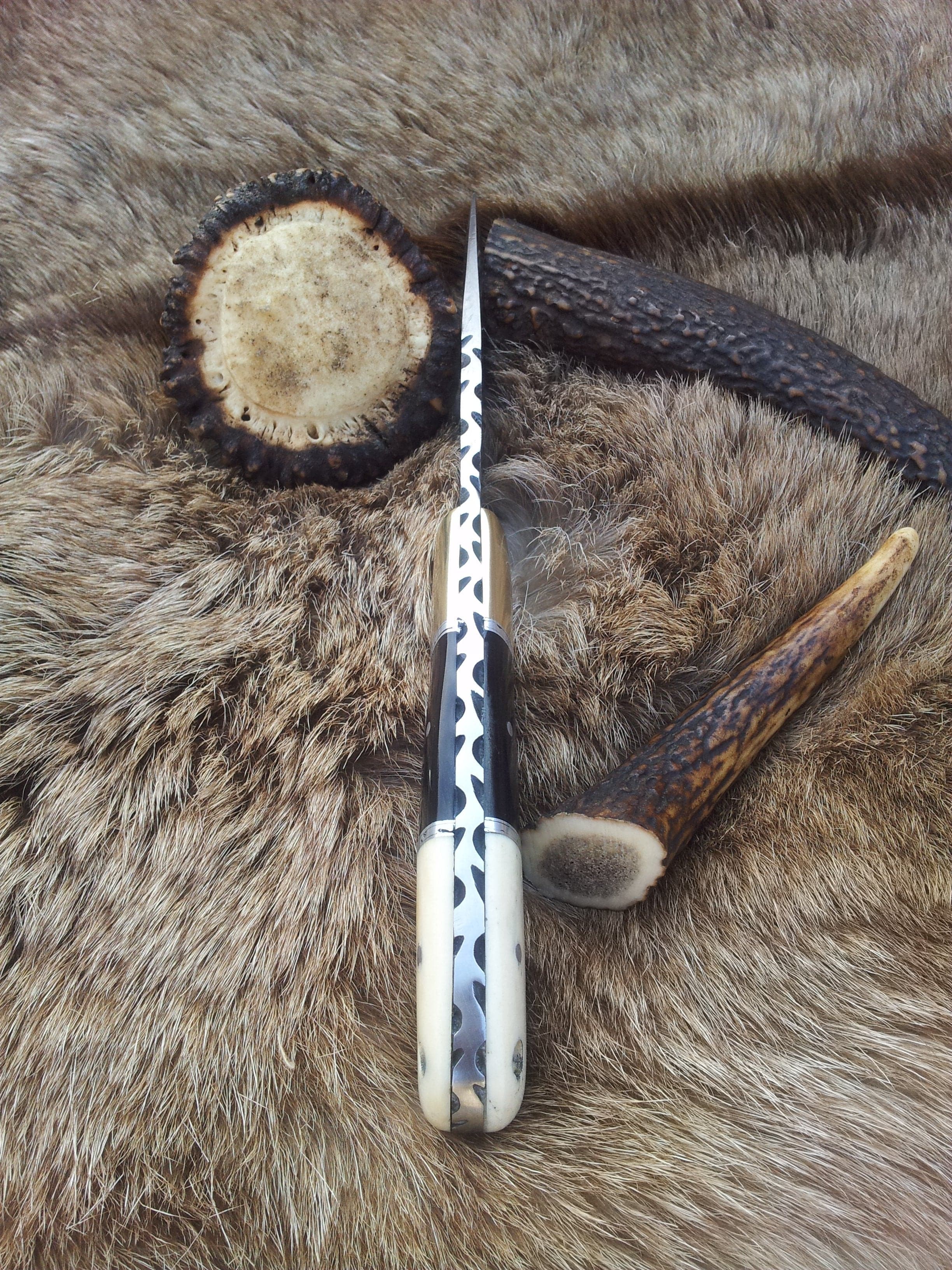 KBS Knives Store Damascus Knife Beautiful Hand Made Damascus Knife