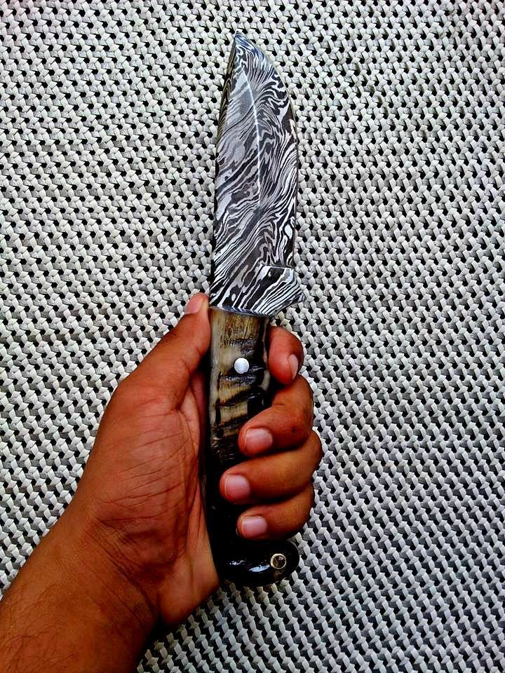 KBS Knives Store Damascus Knife My New Damascus Knife