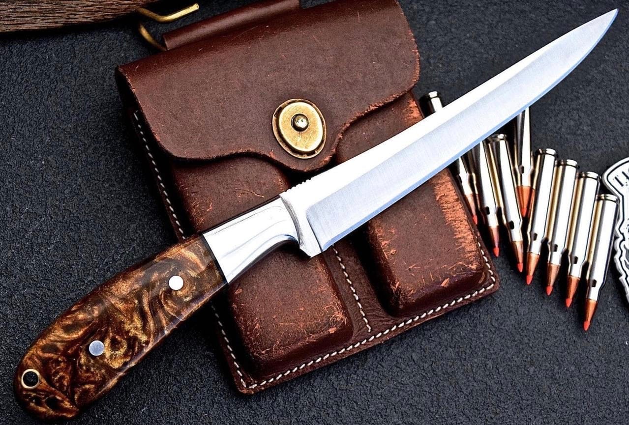 KBS Knives Store Fillet Knife Best Fillet Knife for Saltwater Fish – Custom Handmade Precision