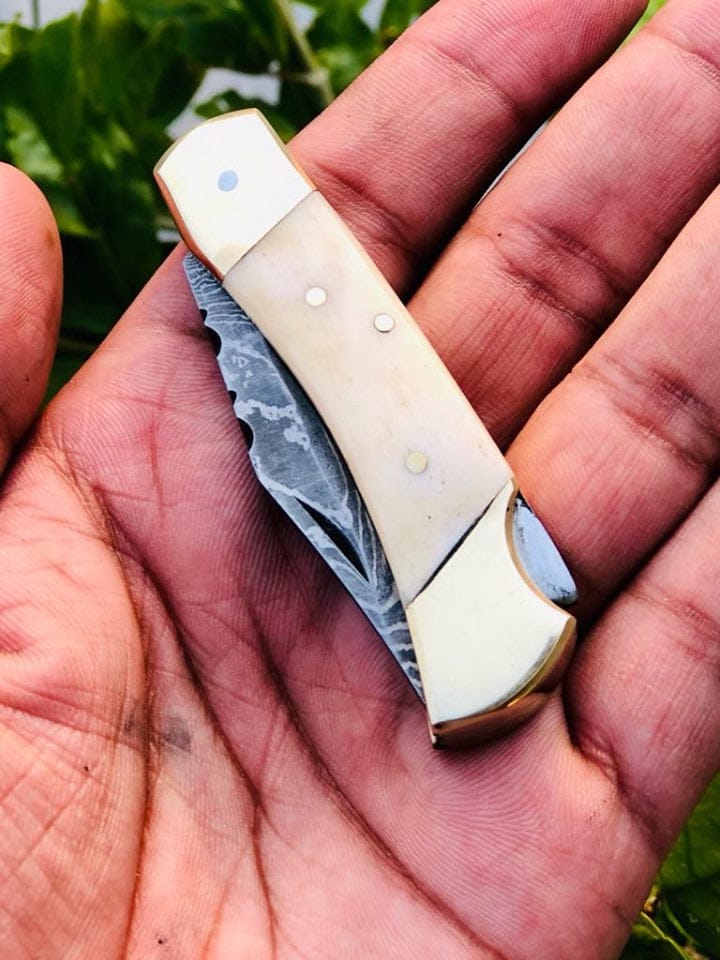 KBS Knives Store Folding Knives Edc Bone Handle Pocket Knife