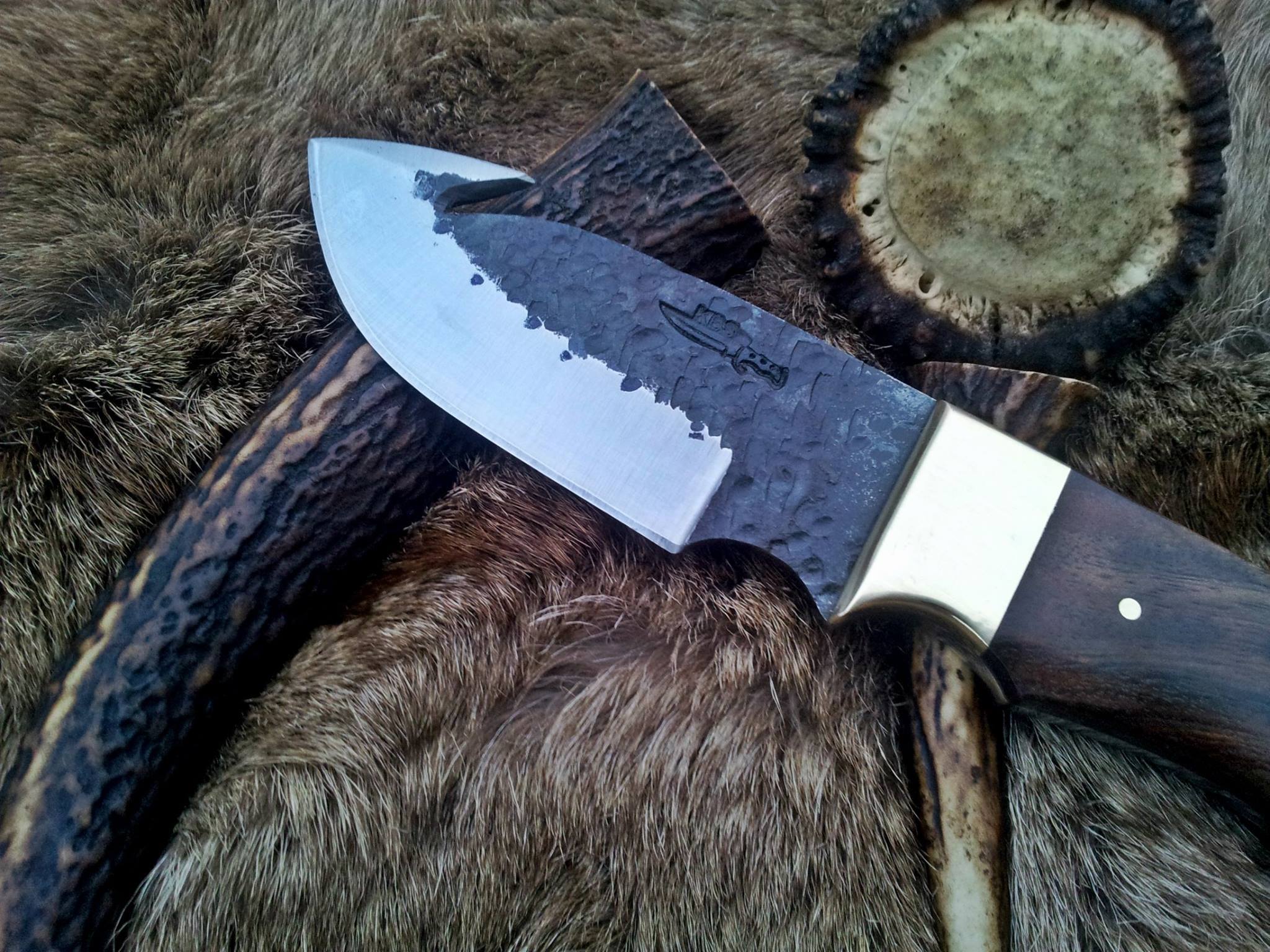 KBS Knives Store Gut Hook Knife Hand Forge High Carbon Steel Gut Hook Knife