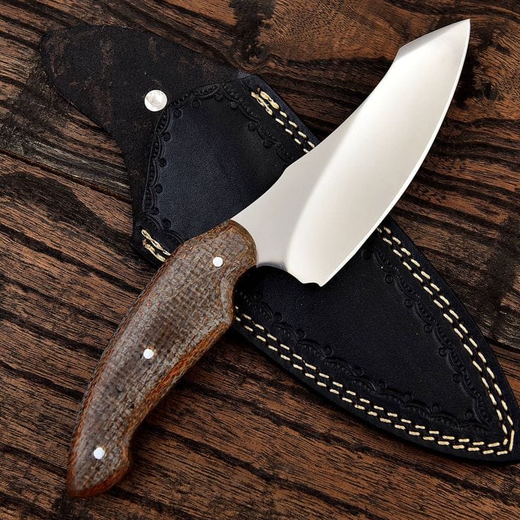 KBS Knives Store Hunting Knife Custom Handmade D2 Steel Hunting Knife with G10 Handle – 9" | KBS Knives