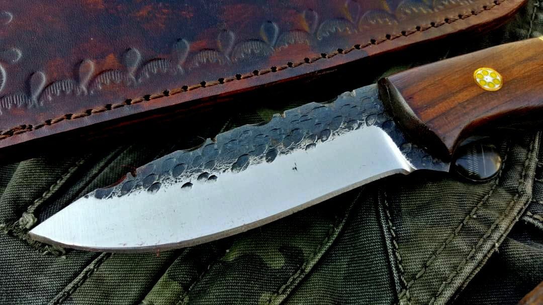 KBS Knives Store Hunting Knife Custom Handmade Hand Forged 1095 Steel Hunting Knife