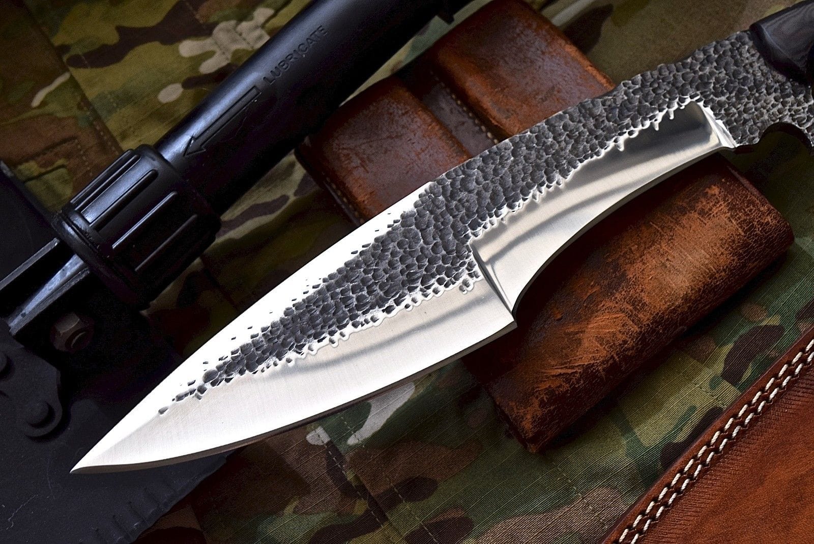 KBS Knives Store Hunting Knife Custom Handmade Hunters Knife with Leather Sheath