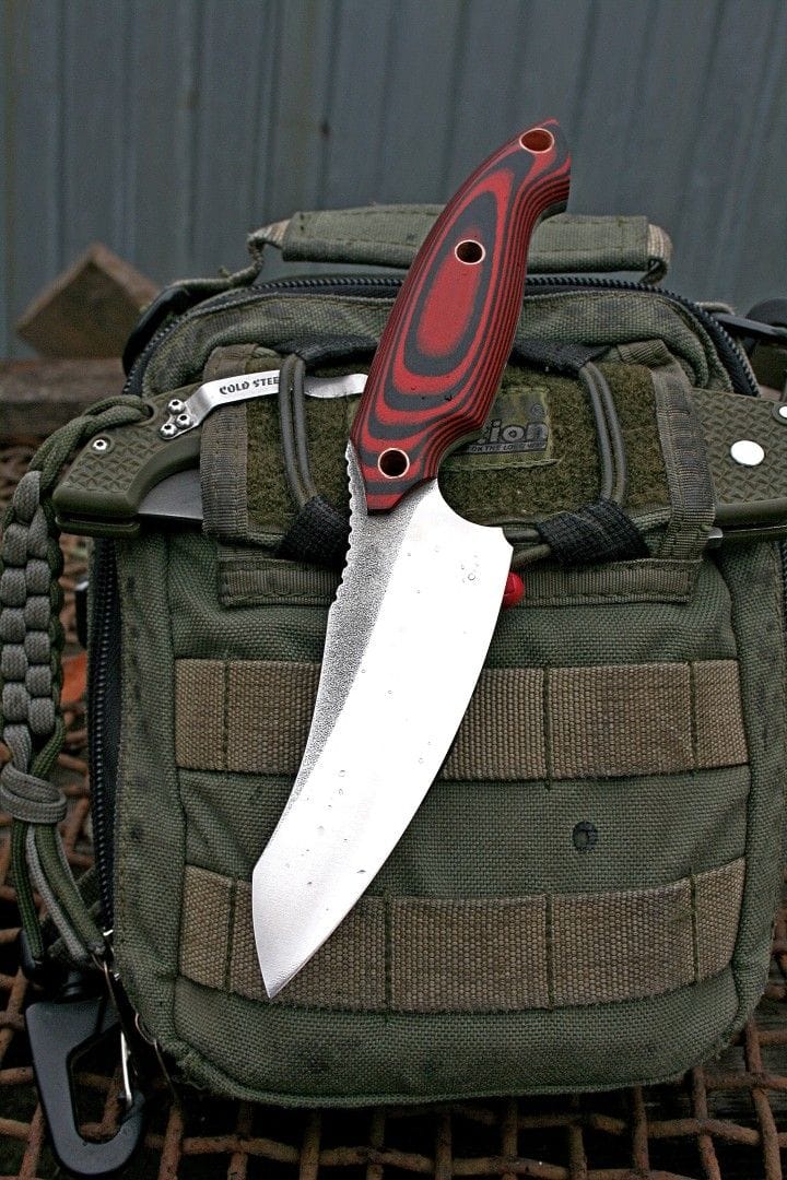 KBS Knives Store Hunting Knife Full Tang Custom Handmade 1095 High Carbon Steel Hunting Survival Knife
