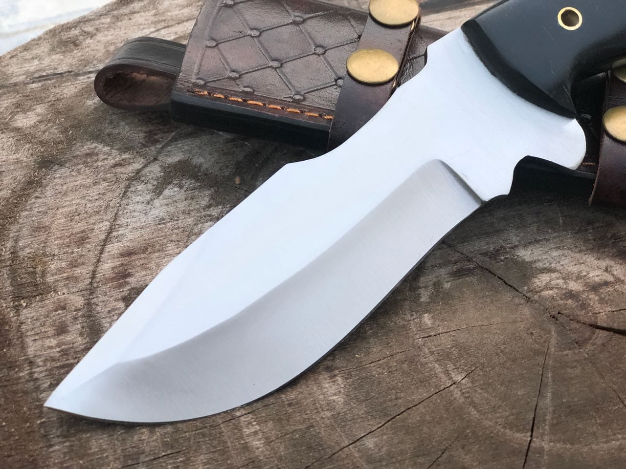 KBS Knives Store Hunting Knife Full Tang Custom Handmade D2 Steel Hunting Camping Knife