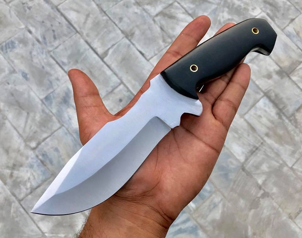 KBS Knives Store Hunting Knife Full Tang Custom Handmade D2 Steel Hunting Camping Knife