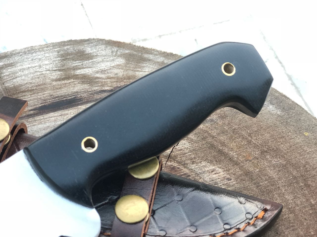 KBS Knives Store Hunting Knife Full Tang Custom Handmade D2 Steel Hunting Camping Knife