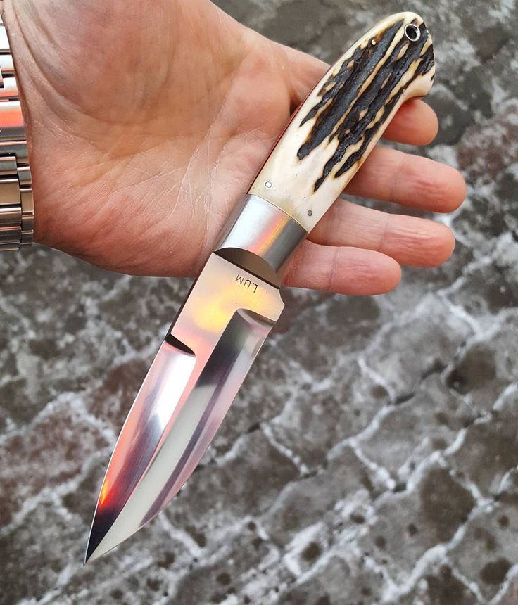 KBS Knives Store Hunting Knife Full Tang Custom Handmade D2 Steel Hunting Knife