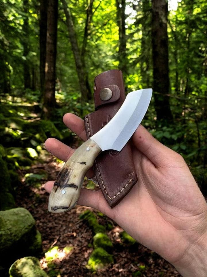 KBS Knives Store Hunting Knife Good Deer Skinning Knife with D2 Steel Blade – Mountain Hunter