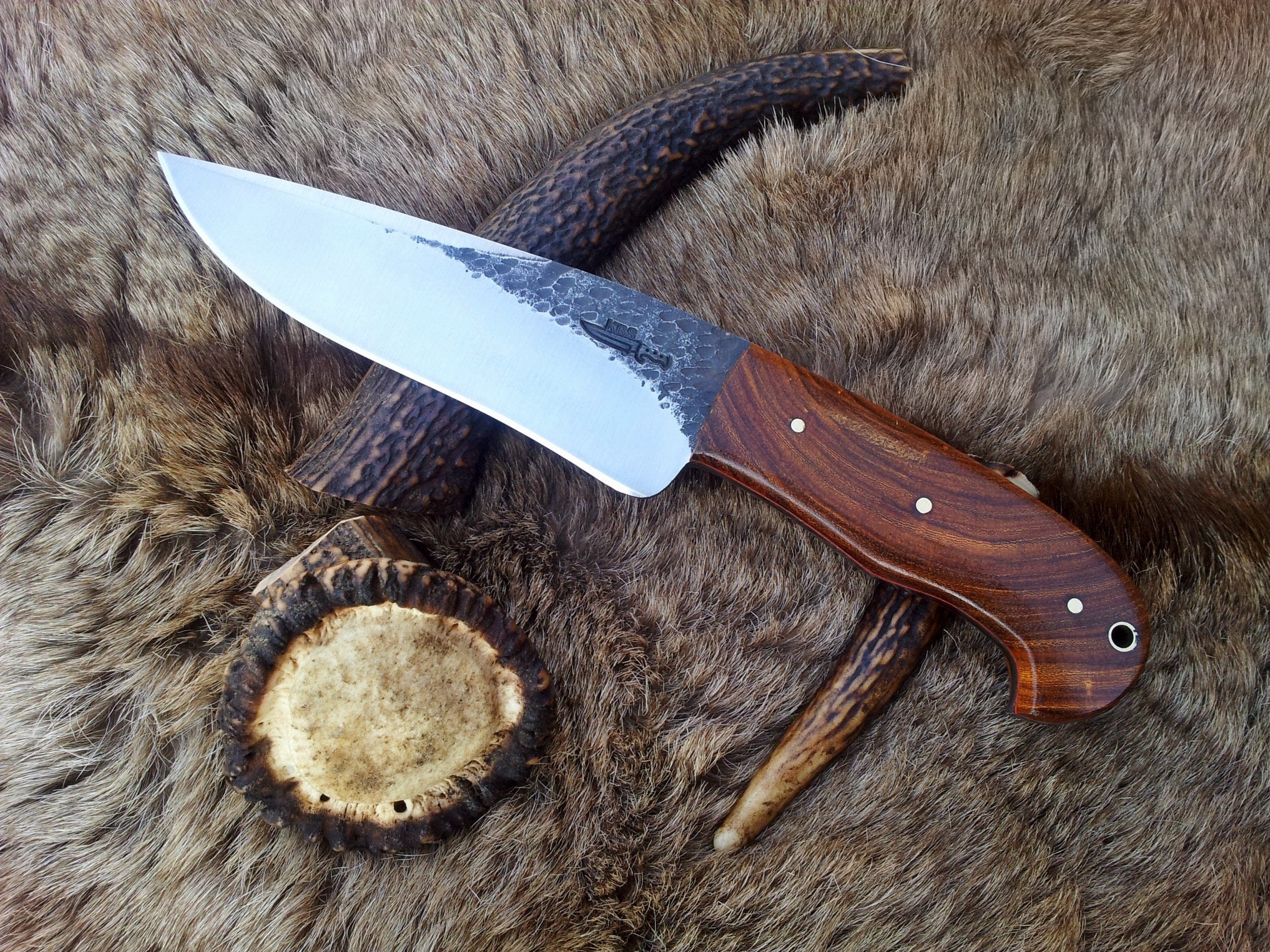 KBS Knives Store Hunting Knife KBS Knives: Custom Handmade Hand-Forged Hunting Knife | 1095 Tool Steel | 10 Inches