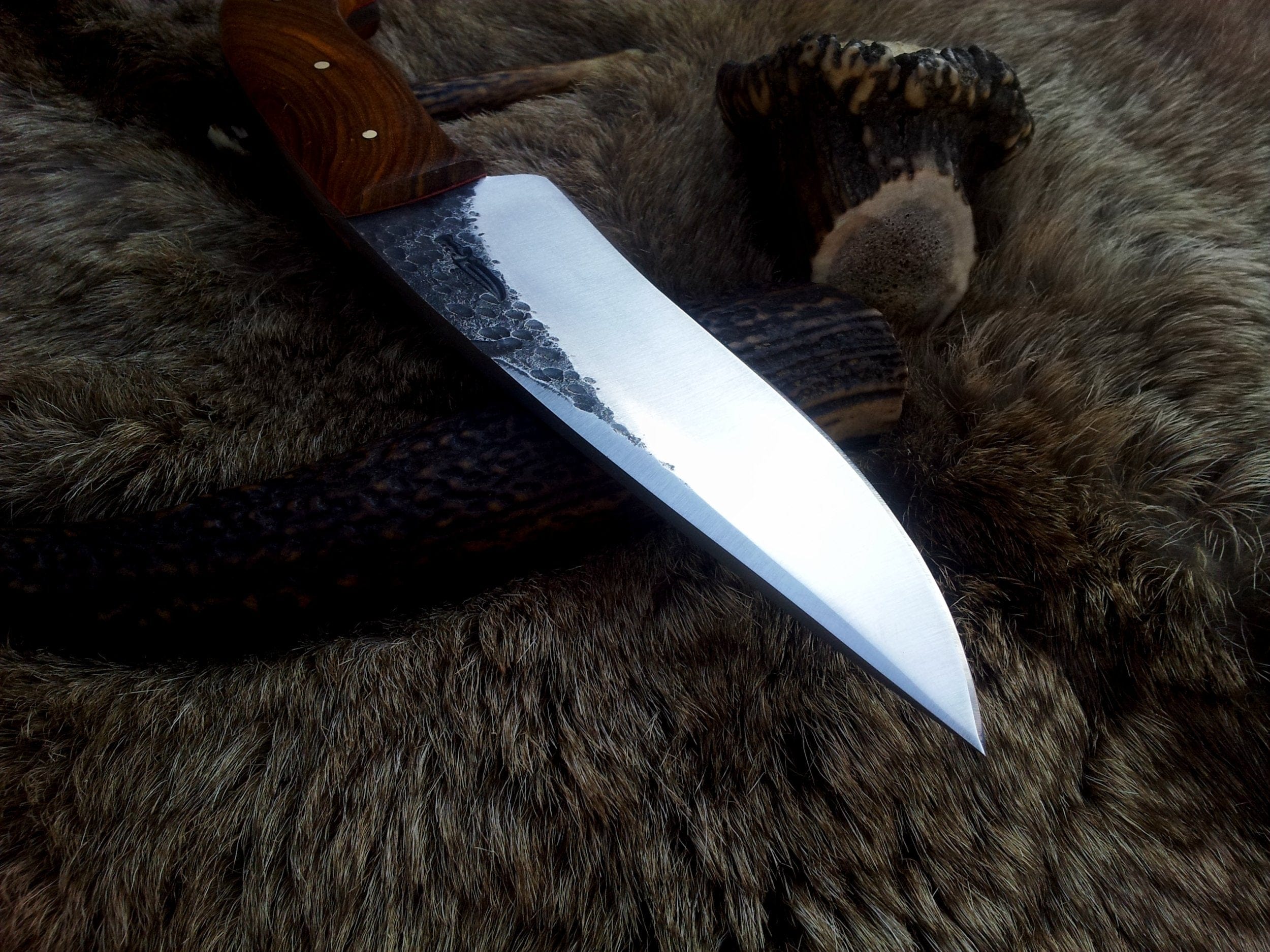 KBS Knives Store Hunting Knife KBS Knives: Custom Handmade Hand-Forged Hunting Knife | 1095 Tool Steel | 10 Inches