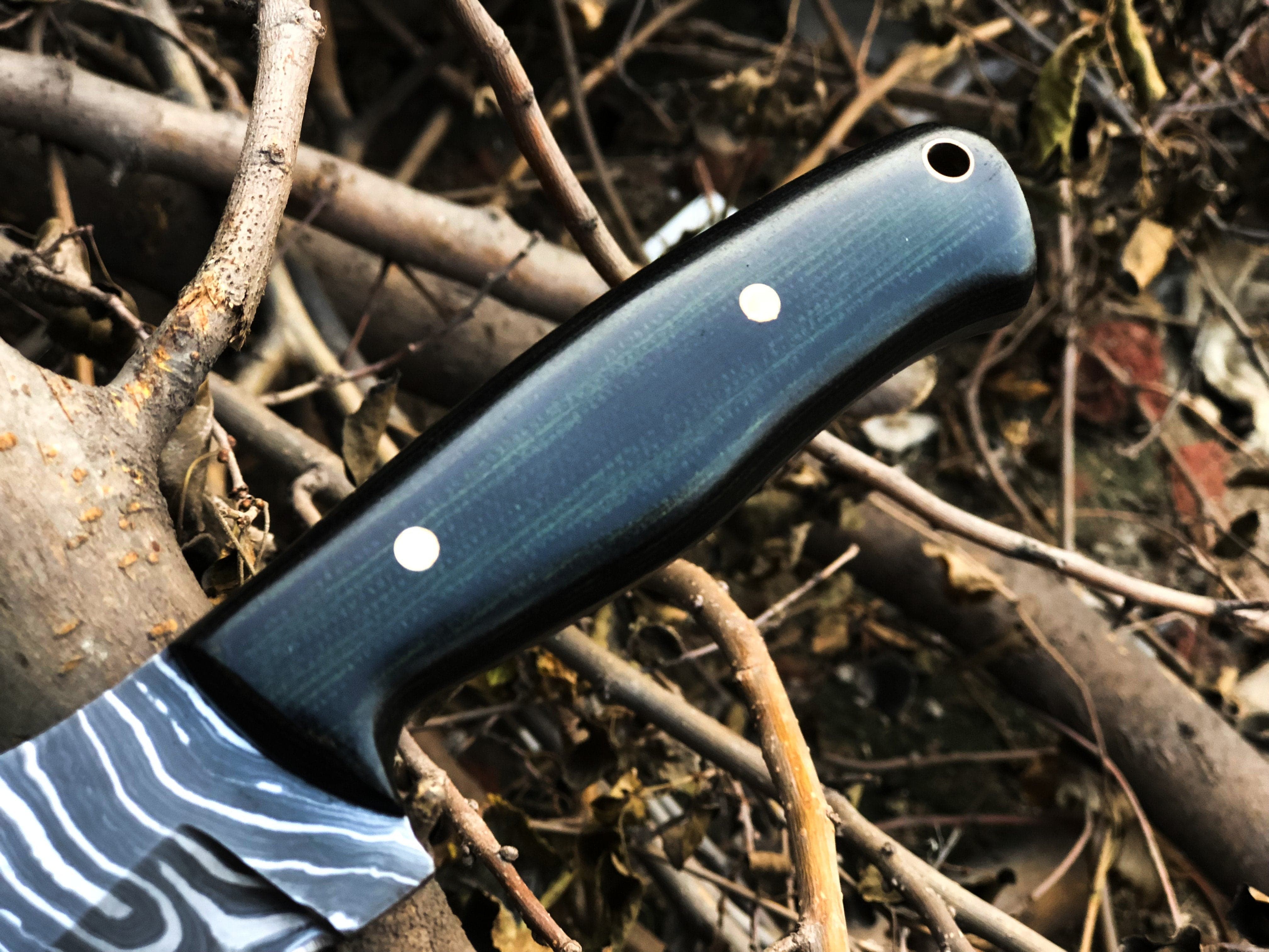 KBS Knives Store Hunting Knife New Custom Handmade Damascus Steel Hunting Knife