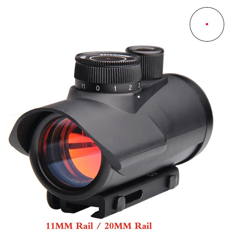 KBS Knives Store Hunting Knife Red Dot Sight Scope Holographic 1 x 30mm 11mm & 20mm Weaver Rail Mount for Tactical Hunting  5-0040