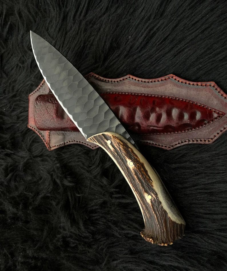 KBS Knives Store Hunting Knives Custom Forged Blade 1095 Steel Hunting Classic Knife