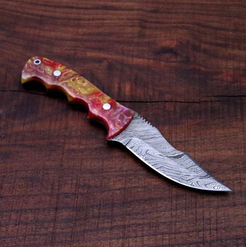 KBS Knives Store Hunting Knives CUSTOM HANDMADE DAMASCUS HUNTING KNIFE