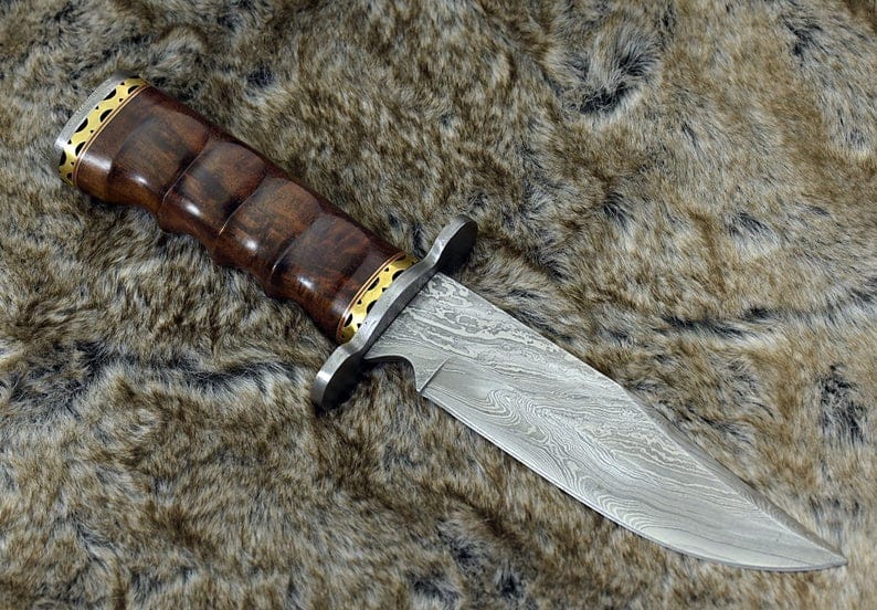 KBS Knives Store Hunting Knives Custom Handmade Damascus Hunting Knife