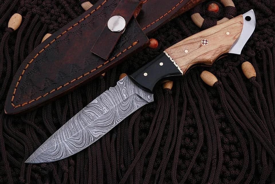 KBS Knives Store Hunting Knives Custom Handmade Damascus Hunting Knife