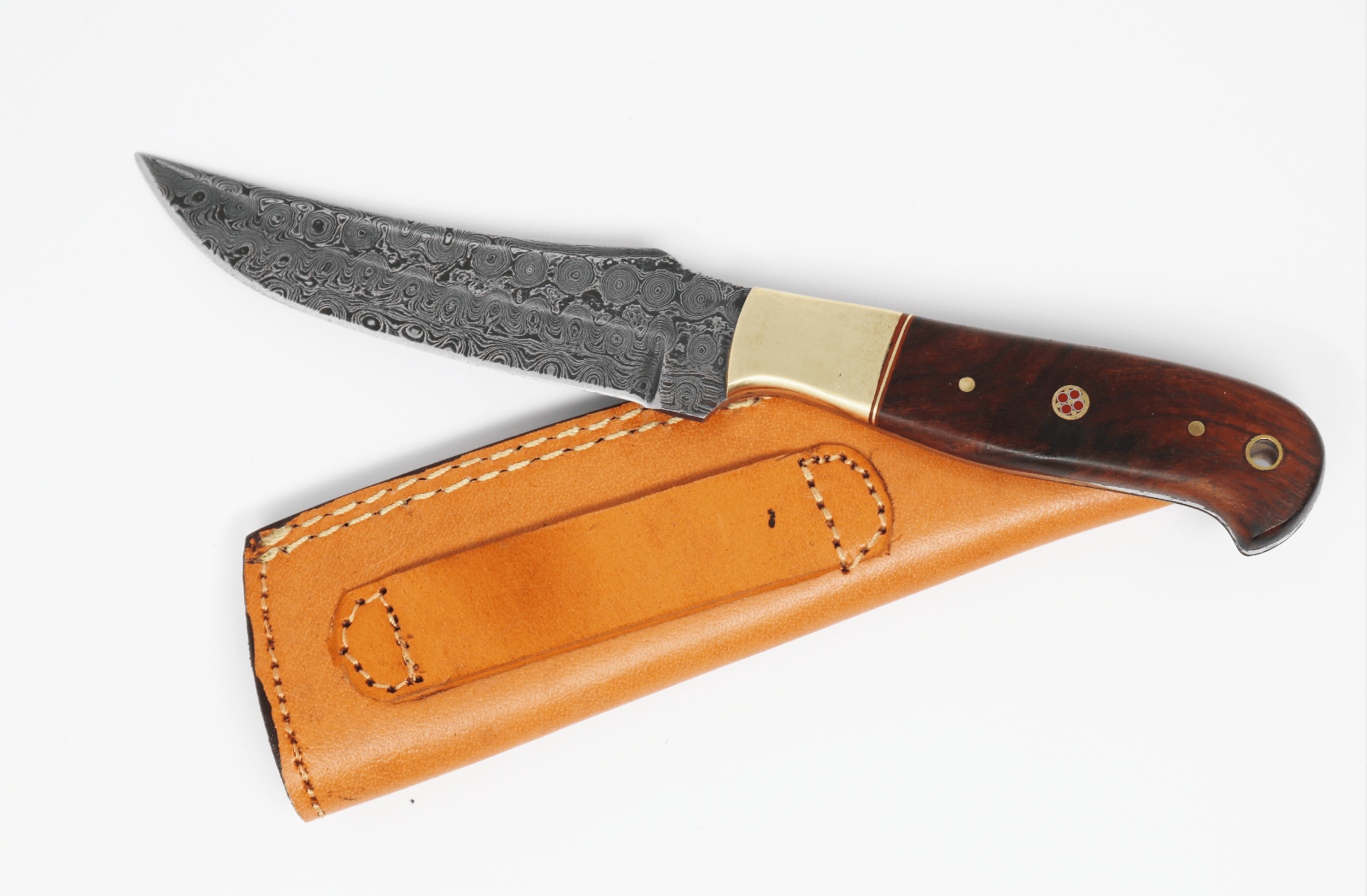 KBS Knives Store Hunting Knives Custom Handmade Fixed Blade Damascus Steel Hunting Knife